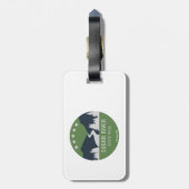 Étiquette À Bagage Sugar River State Trail Wisconsin (Dos Vertical)