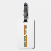 Étiquette À Bagage Sugar River State Trail Wisconsin (Dos Vertical)