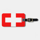 Étiquette À Bagage Suisse (Devant horizontal)