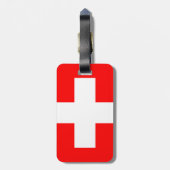 Étiquette À Bagage Suisse (Dos Vertical)