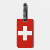 Étiquette À Bagage Suisse (Dos Vertical)