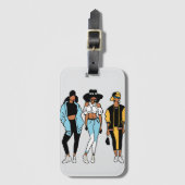 Étiquette À Bagage Suivant (Devant Vertical)