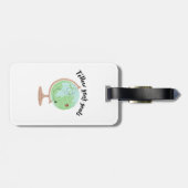 Étiquette À Bagage Suivez vos objectifs (Dos horizontal)