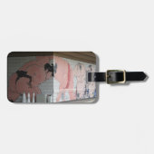 Étiquette À Bagage Sumo Mural Art (Devant horizontal)