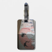 Étiquette À Bagage Sumo Mural Art (Dos Vertical)