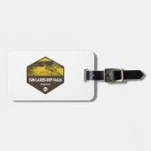 Étiquette À Bagage Sun Lakes-Dry Falls State Park Washington (Devant horizontal)