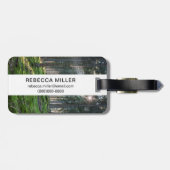 Étiquette À Bagage Sunbeams dans la Forêt-Noire (Dos horizontal)