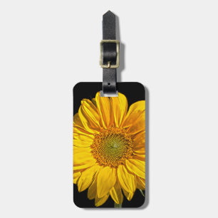 Étiquette À Bagage Sunflower cd ltcnm