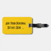 Étiquette À Bagage Sunflower cd ltcnm (Dos horizontal)