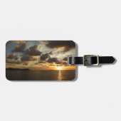 Étiquette À Bagage Sunrise aux îles Virgin (Devant horizontal)