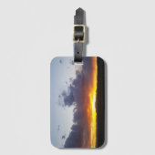 Étiquette À Bagage Sunset Montana (Devant Vertical)