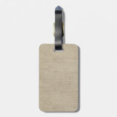 Étiquette À Bagage Super adorable adorable chien de chiot de boxer te (Dos Vertical)