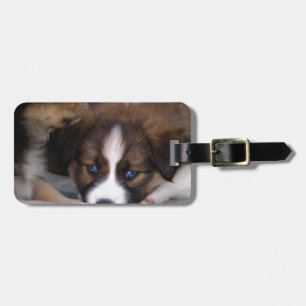 Étiquette À Bagage Super mignonne Chien Australien