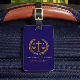 Étiquette À Bagage Super pour les avocats, les juristes, les juges, l
