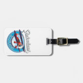 Étiquette À Bagage Superbe Scotland style rétro patch voyage (Devant horizontal)