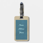 Étiquette À Bagage Supergirl Bombshell (Dos Vertical)