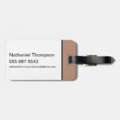 Étiquette À Bagage Supergirl Mandala Graphic (Dos horizontal)