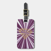 Étiquette À Bagage Supergirl Studded S-Shield (Devant Vertical)