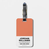 Étiquette À Bagage Superman, Batman et Wonder Woman Trinity (Dos Vertical)