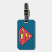 Étiquette À Bagage Superman S-Shield | Logo classique (Devant Vertical)