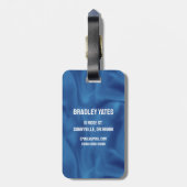 Étiquette À Bagage Superman S-Shield | Logo classique (Dos Vertical)