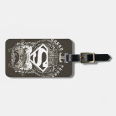 Étiquette À Bagage Superman Stylisé | Logo d'honneur, vérité et justi (Devant horizontal)