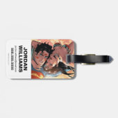 Étiquette À Bagage Superman/Wonder Woman Couverture comique #11 Varia (Dos horizontal)