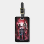 Étiquette À Bagage Supernatural Crowley, Dean et Sam (Devant Vertical)