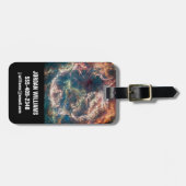 Étiquette À Bagage Supernova Resnant Cassiopée A. (Devant horizontal)