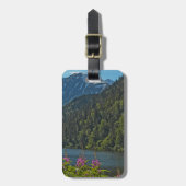 Étiquette À Bagage Sur la route de Seward Alaska Easy ID Personnel (Devant Vertical)