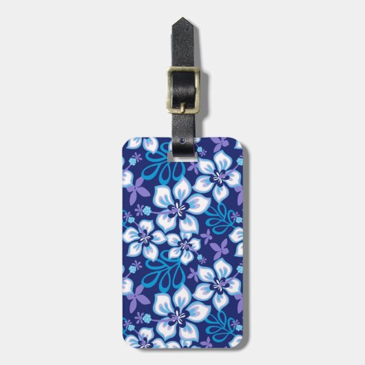 Étiquette À Bagage Surf JUNGLE (COMBO BLEU) (Devant Vertical)