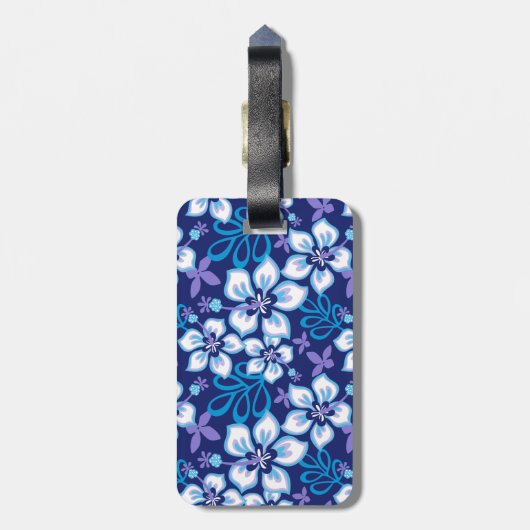 Étiquette À Bagage Surf JUNGLE (COMBO BLEU) (Dos Vertical)