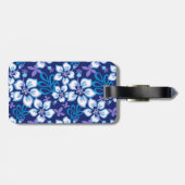 Étiquette À Bagage Surf JUNGLE (COMBO BLEU) (Dos horizontal)