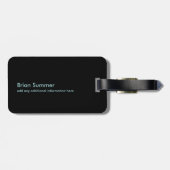 Étiquette À Bagage Surfer (Dos horizontal)