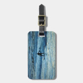 Étiquette À Bagage Surfer (Devant Vertical)