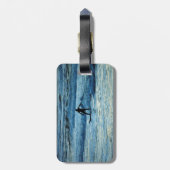 Étiquette À Bagage Surfer (Dos Vertical)