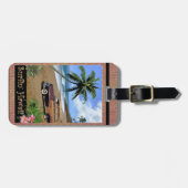 Étiquette À Bagage Surfin' Hawaii (Devant horizontal)