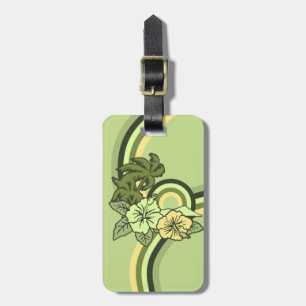 Étiquette À Bagage Surfing Safari Hawaiian Retro Luggage Tags