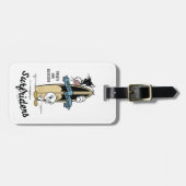 Étiquette À Bagage Surfrigo TWEETY™ et SYLVESTER™ (Devant horizontal)