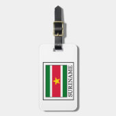 Étiquette À Bagage Suriname (Devant Vertical)