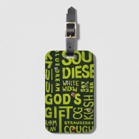 Étiquette À Bagage Surnoms (Devant Vertical)