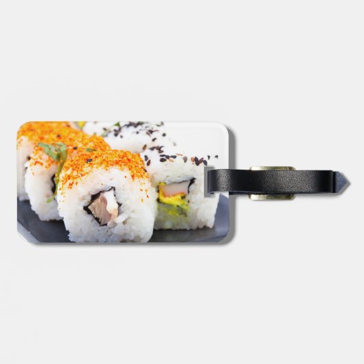 Étiquette À Bagage Sushi (Dos horizontal)
