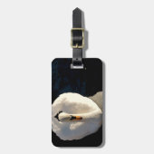 Étiquette À Bagage Swan (Devant Vertical)