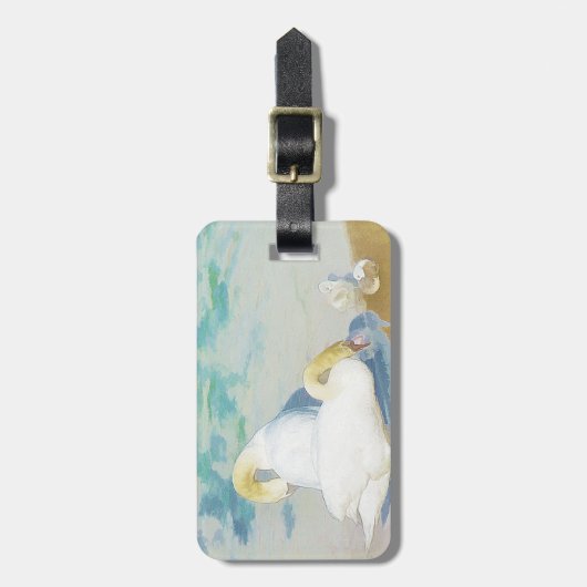 ÉTIQUETTE À BAGAGE SWANS (Devant Vertical)