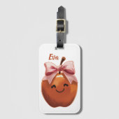 Étiquette À Bagage Sweet Gift Apple (Devant Vertical)