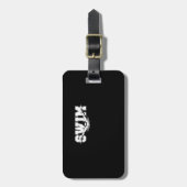 Étiquette À Bagage Swim Swimmers Compétitivité Natation Athlétisme Ca (Devant Vertical)