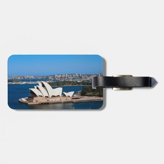 ÉTIQUETTE À BAGAGE SYDNEY (Dos horizontal)