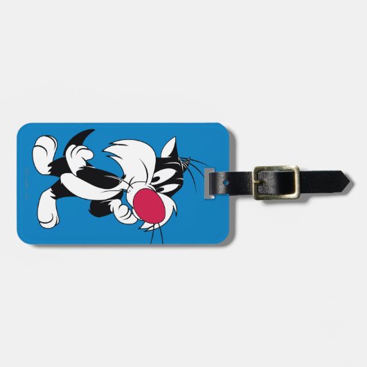 Étiquette À Bagage Sylvester| Pose classique (Devant horizontal)