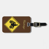 Étiquette À Bagage Symbole ATV Mudding Thunder_Cove (Devant horizontal)