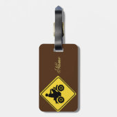 Étiquette À Bagage Symbole ATV Mudding Thunder_Cove (Dos Vertical)